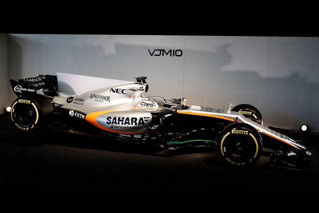 F1 : Force India a dévoilé sa monoplace VJM10 De La Saison 2017  502208jm17122fe01