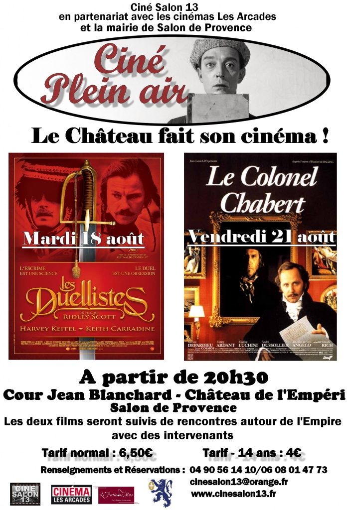 Cinéma Historique et Impérial au Musée de l'Empéri 505476afficheltauchteau3