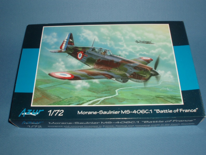 [AZUR FRROM] MORANE SAULNIER MS 406 C1 1/72ème Réf A109 511160airfix178