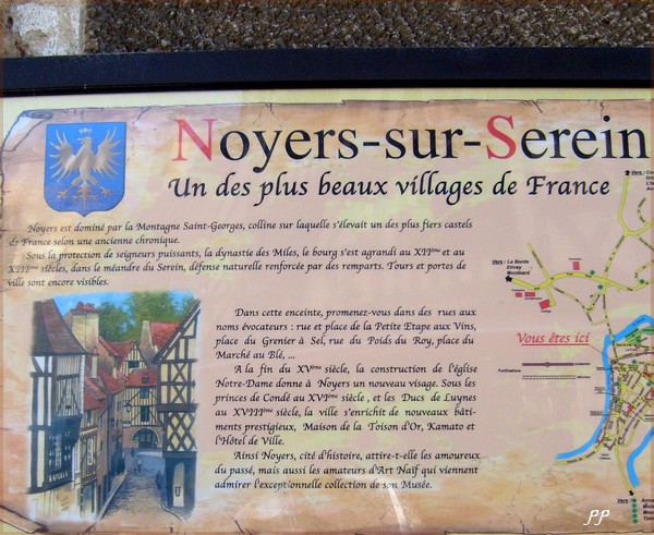 NOYERS SUR SEREIN : MEDIEVAL 5142061affichenoyers