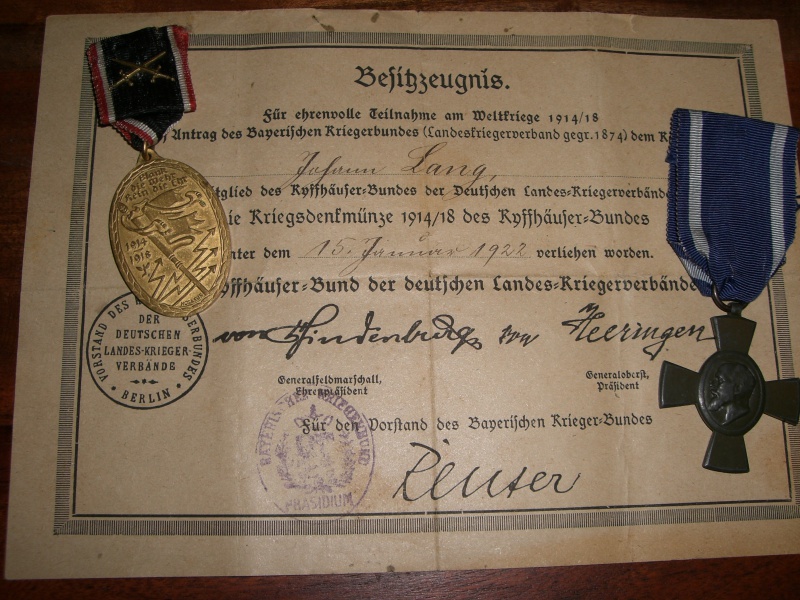 WW1 medailes et diplome 519826CIMG1513