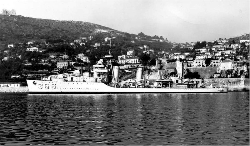 USN DESTROYERS CLASSE MAHAN 520018USSDraytonMditerrane1937