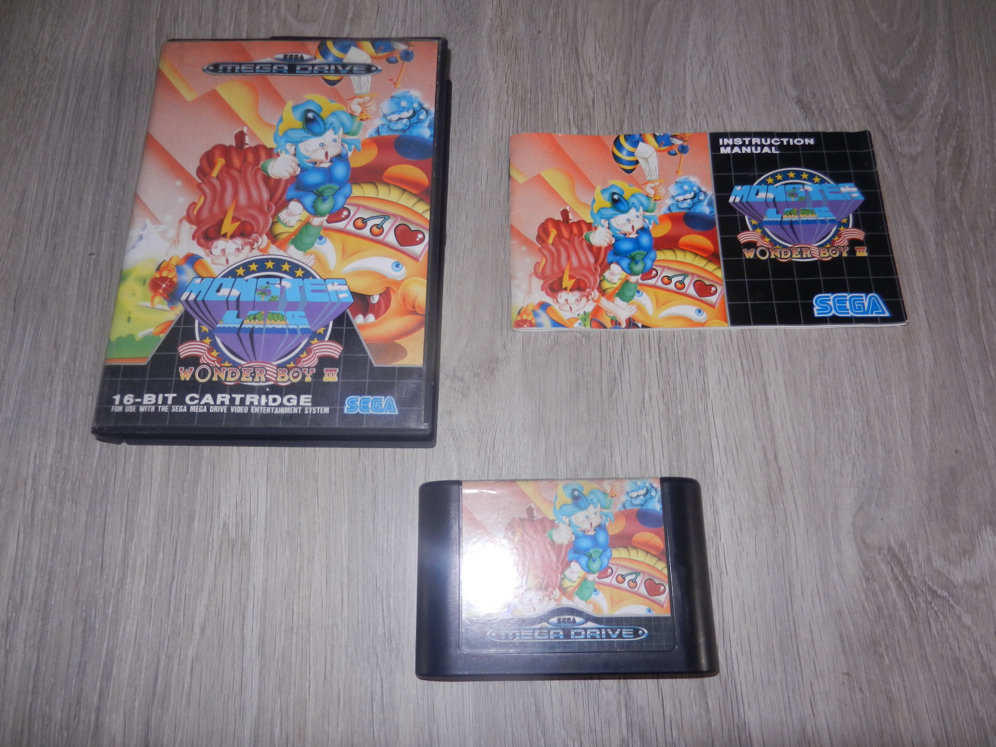 (VDS) Wonderboy 3 Monster lair sur megadrive 522070DSCN3173