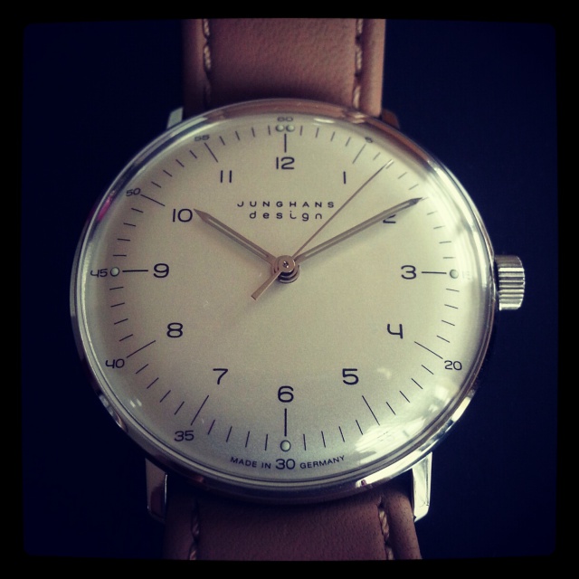 Une belle pour ma douce: Junghans Max Bill Hand-winding inside 522278533