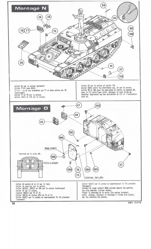  AMX 13-VTB [ Heller ] 1/35 527390VTB010