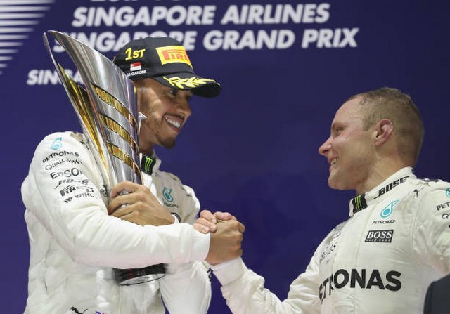 F1 GP de Singapour 2017 : Victoire Lewis Hamilton  545349848380104