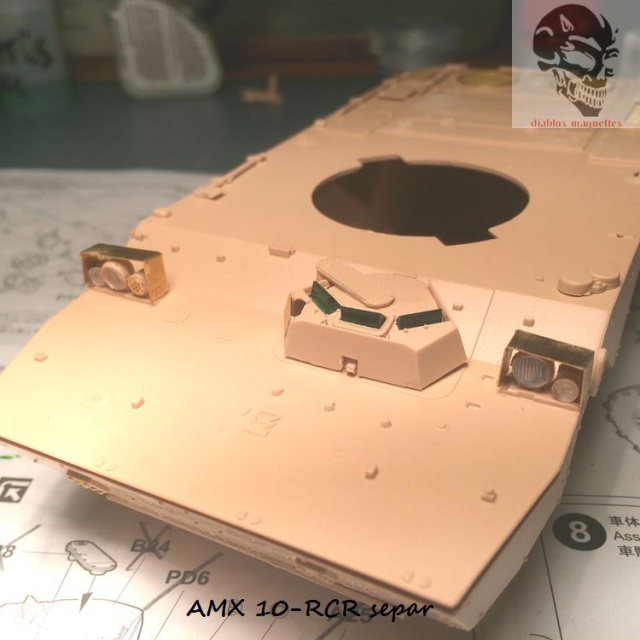 AMX 10 RCR SEPAR maquette Tiger Model 1/35 553151IMG3759