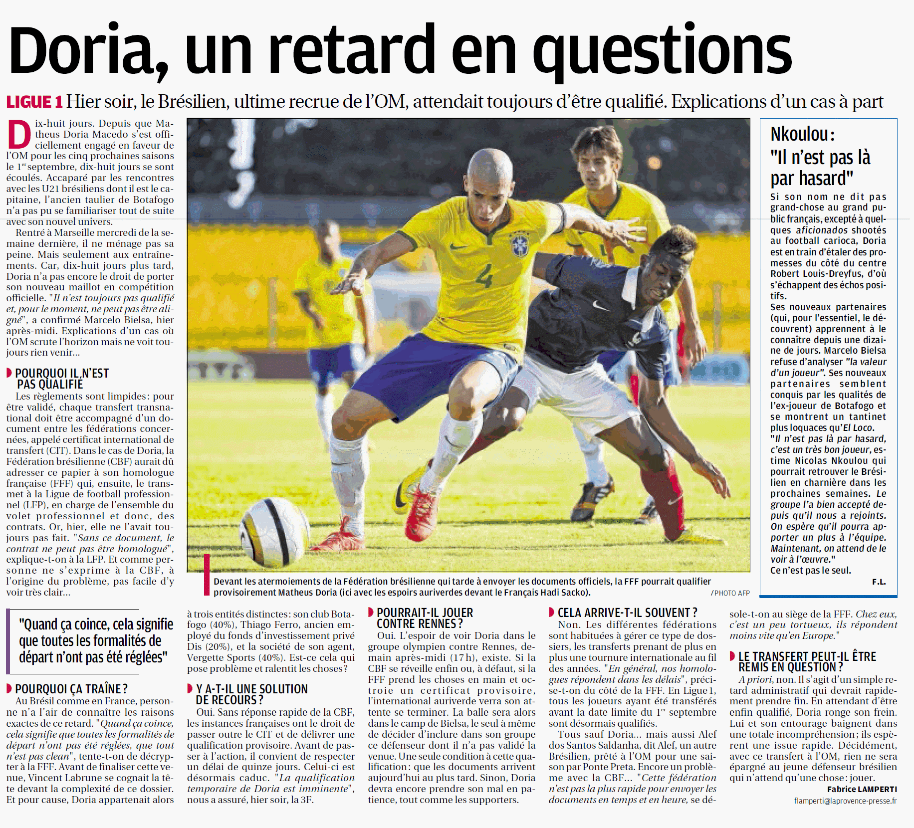 Doria - [Dória] jouera-t-il un jour à l'OM ? - Page 2 556868Sanstitre2