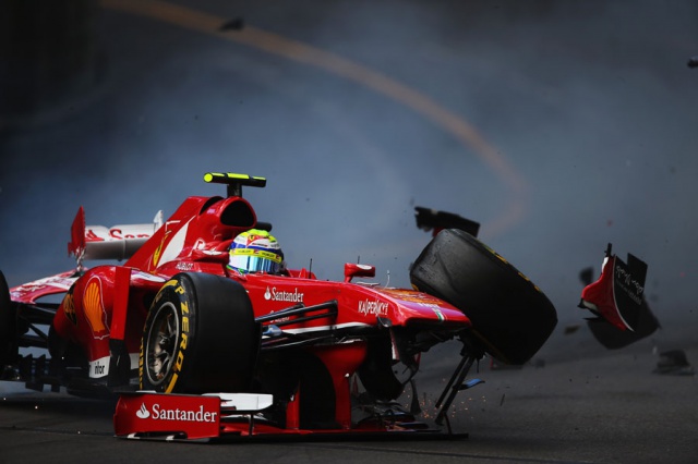 F1 GP de Monaco 2013 : (essais libres-1-2-3-Qualifications) 5571422013FelipeMassaaccident1