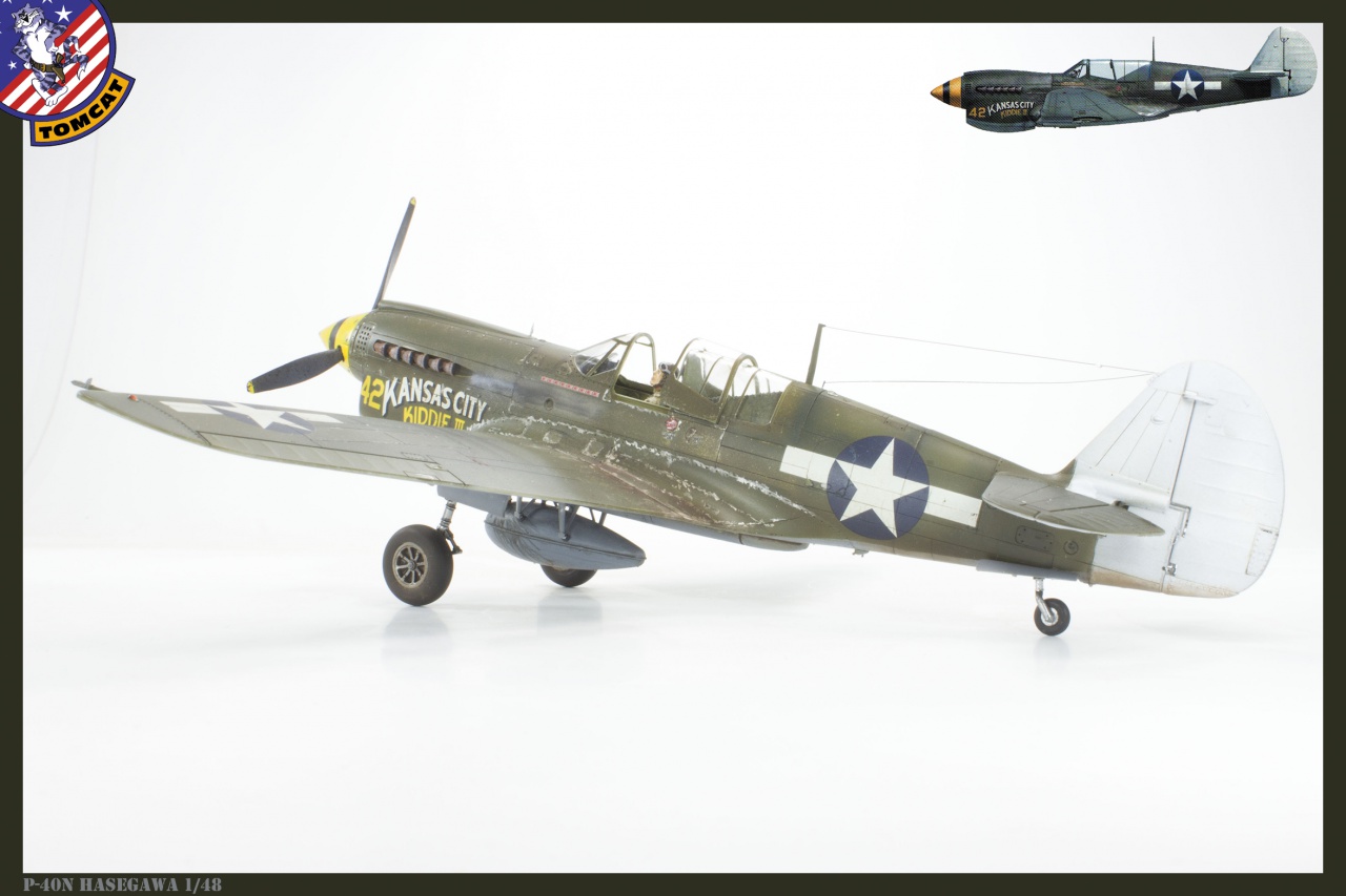 P-40N Hasegawa 1/48 20/04 FINI - Page 4 557157P40N033