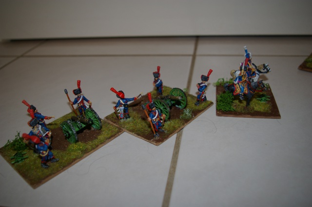 de nouveaux essai en 28mm!artilleurs a cheval de la garde!1er empire  560941artgardfini007