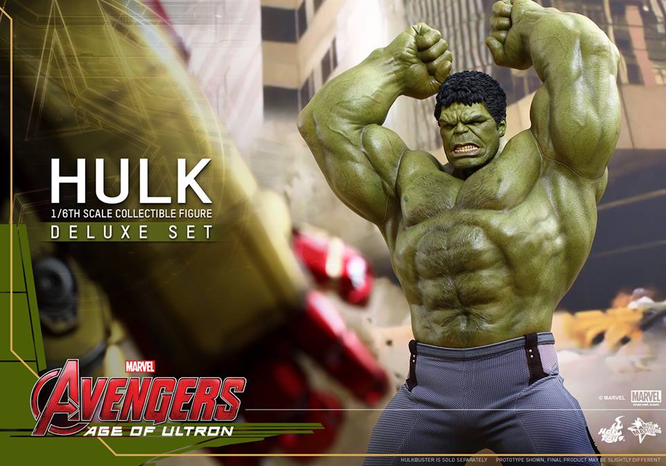 HOT TOYS - Avengers: Age of Ultron - Hulk (Deluxe Set) 564826110