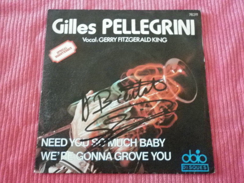 7'-GILLES PELLEGRINI-NEED YOU SO MUCH BABY-19??-OBIO DISQUES 56838528g1