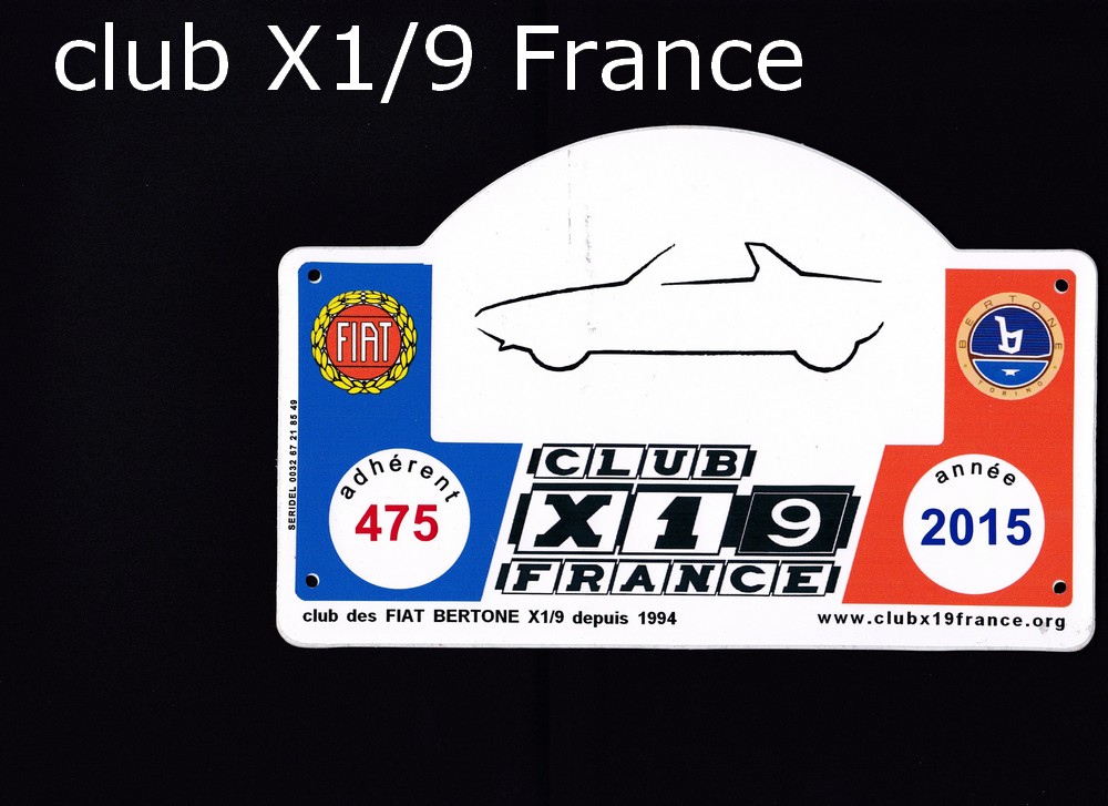 Membre du club , désormais en rouge comme la voiture - Page 2 571311plaqueadhrentclubx19