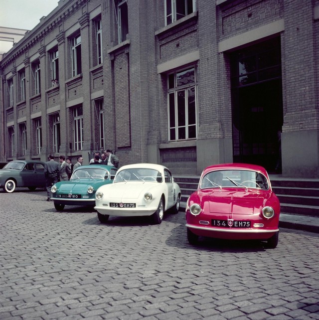 Alpine souffle ses soixante bougies à Rétromobile 574587RenaultAlpineA106