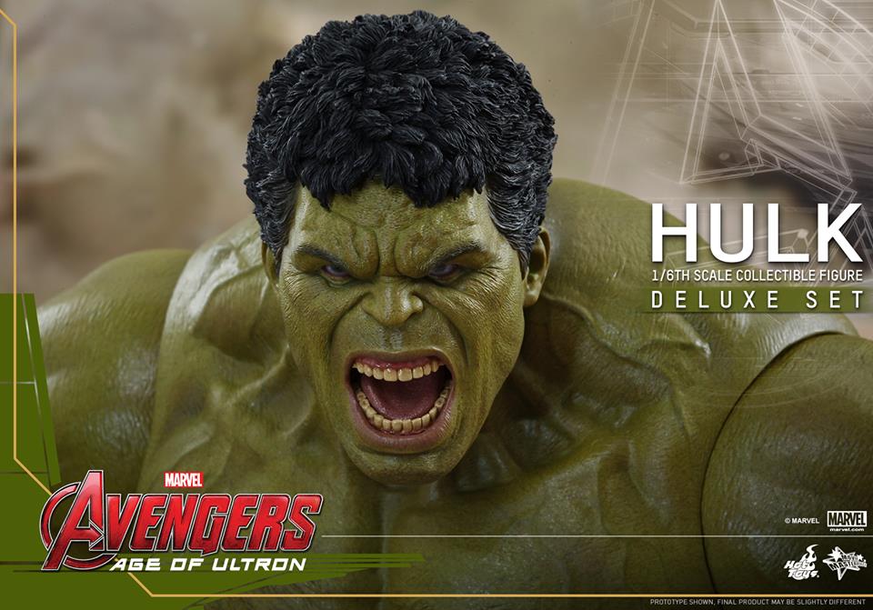 HOT TOYS - Avengers: Age of Ultron - Hulk (Deluxe Set) 576399113