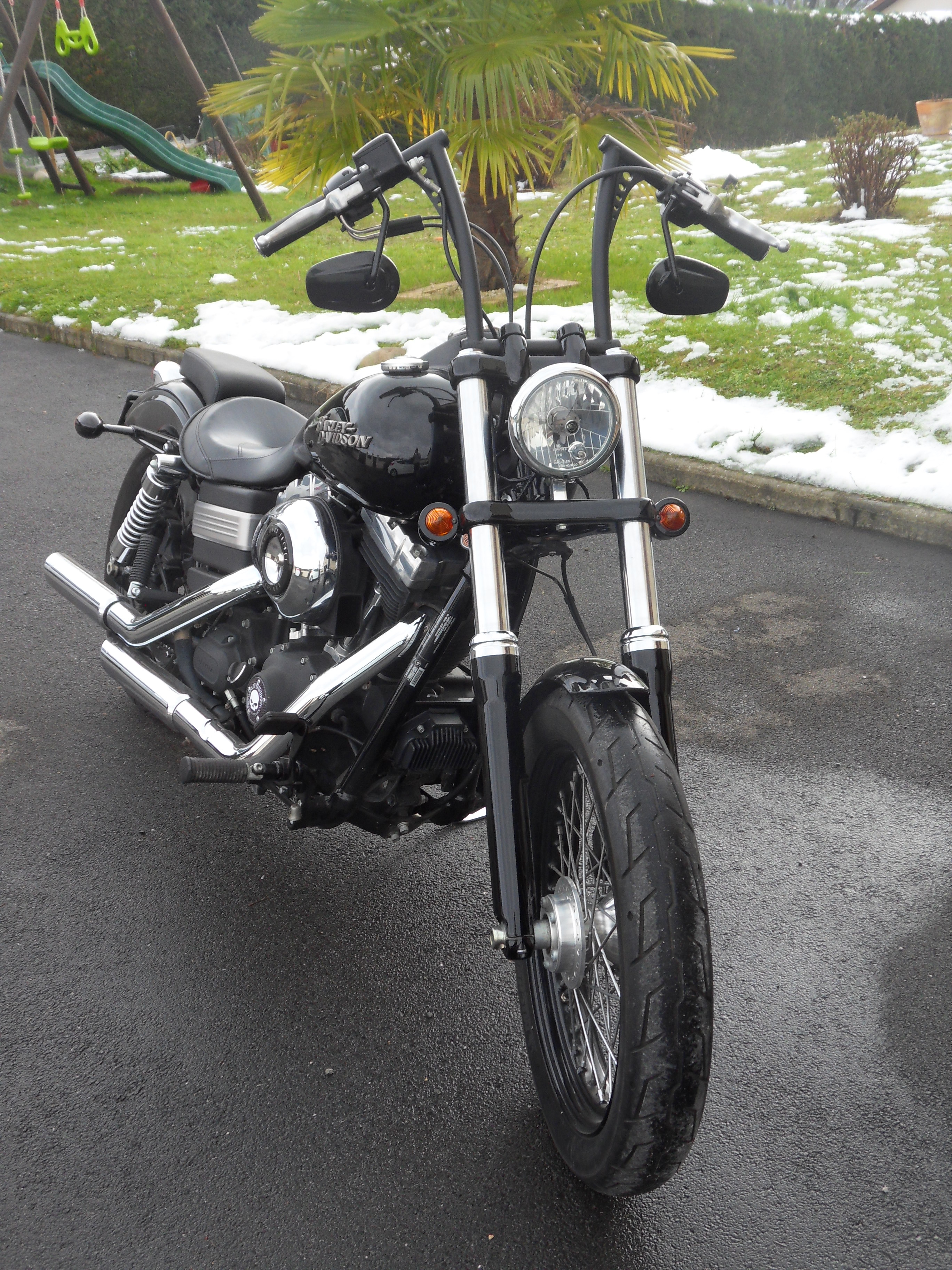 Début des modifs sur mon Street Bob 577760SDC10797