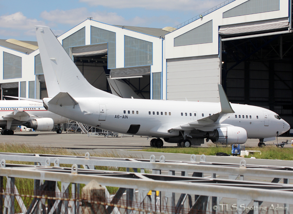 Bordeaux-Mérignac 2013 579935B737BBJPrivateA6AINBOD030613EPajaud