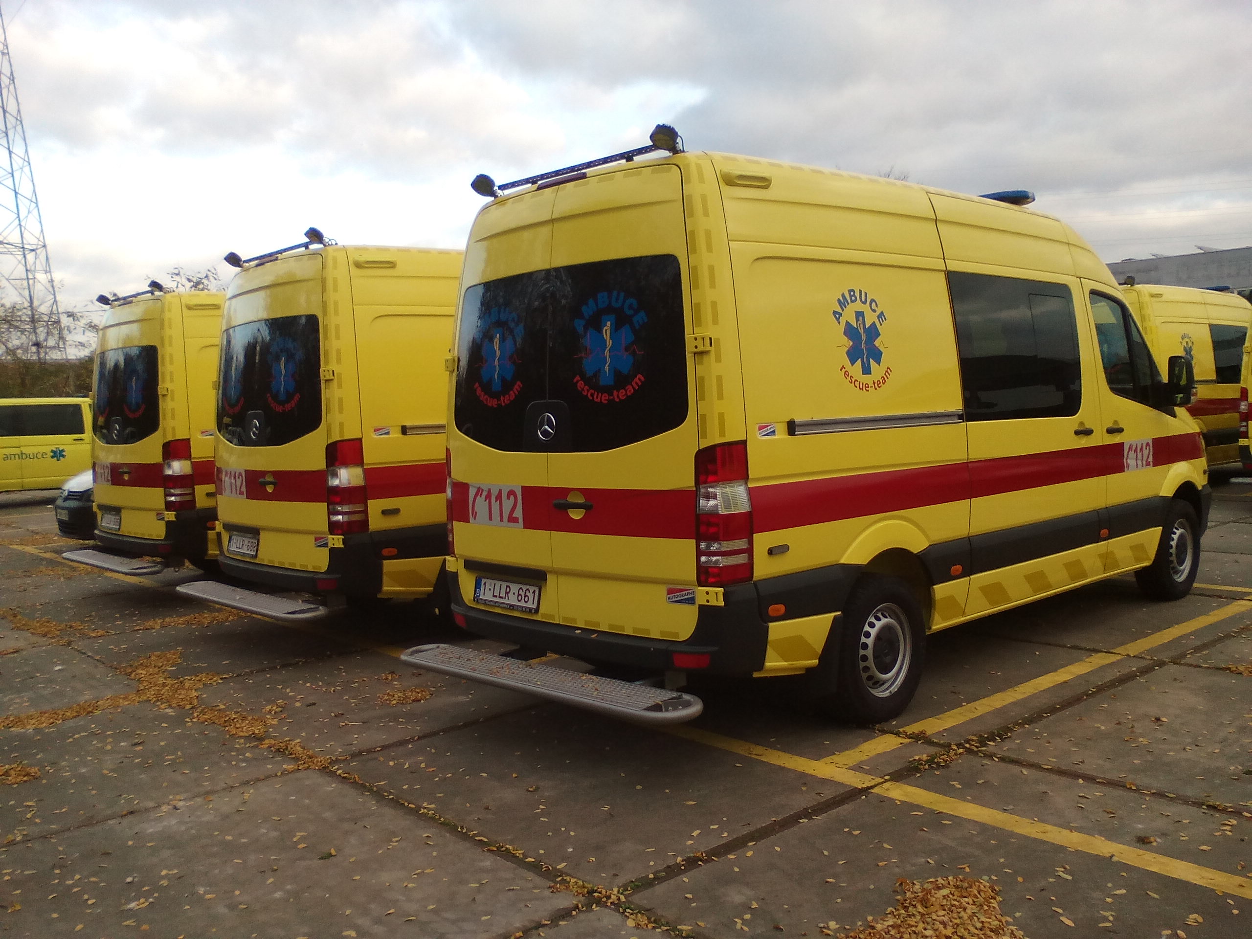 Nouvelles Ambulances 112 Ambuce Rescue Team  587565IMG20151112101059