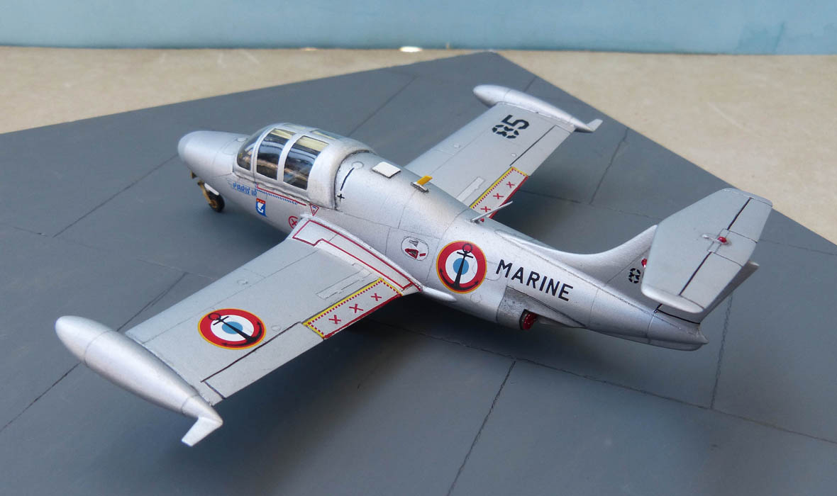 Morane Saulnier MS 760 "Paris" de la "Royale" - Aerofile - 1/72. 591227MParis27