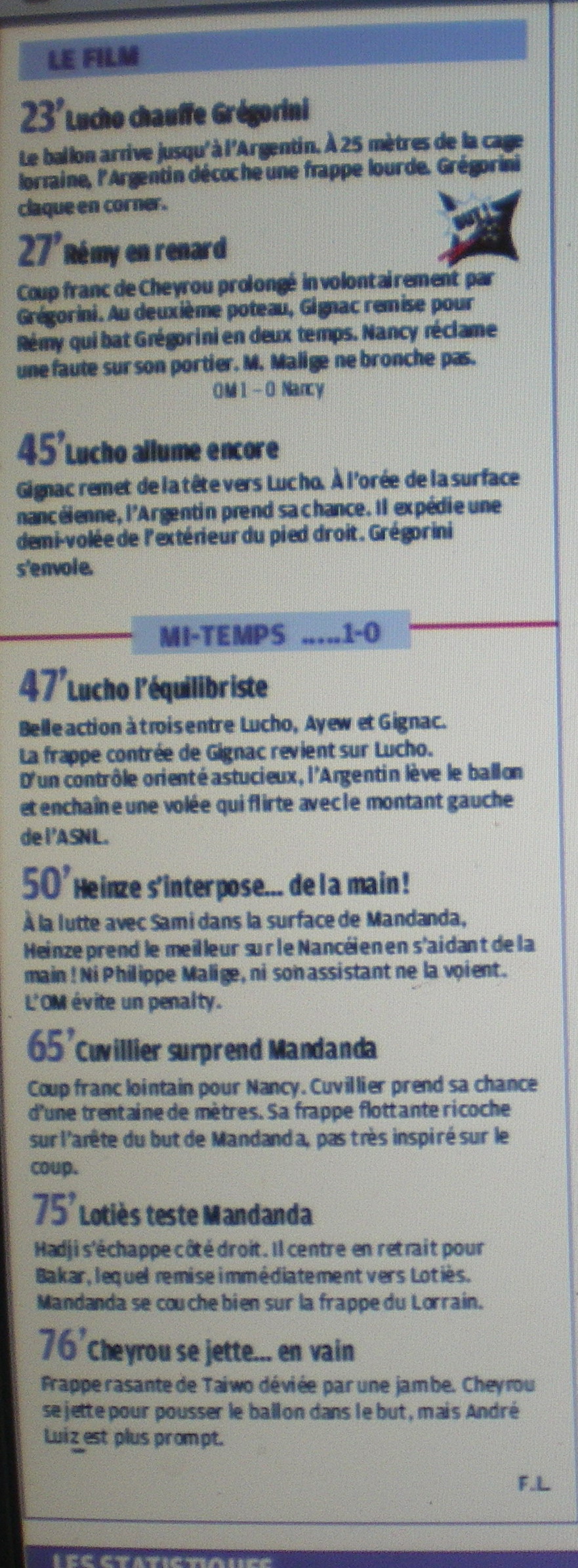 L"OM A LA TELE ... AFFLUENCE ASSUREE !!!!!!! - Page 3 591831IMGP2039