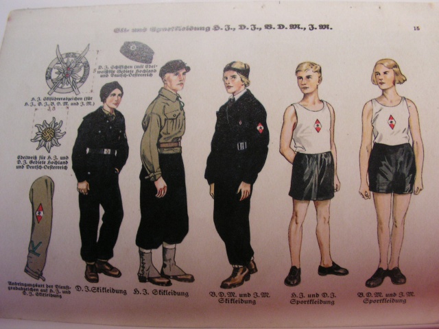 planches dessin Hitlerjugend 1934 596211PICT0032