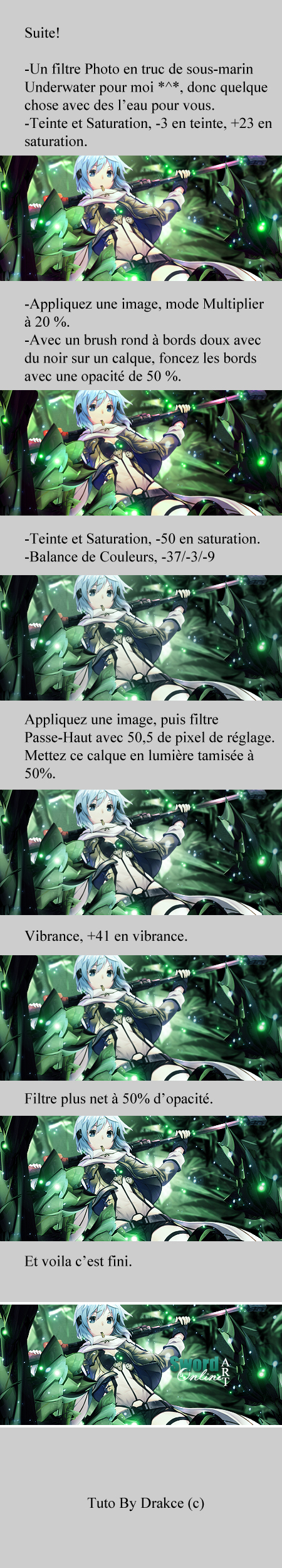 [Photoshop]Full C4D/Sword Art Online[Moyen] 597800Partie3