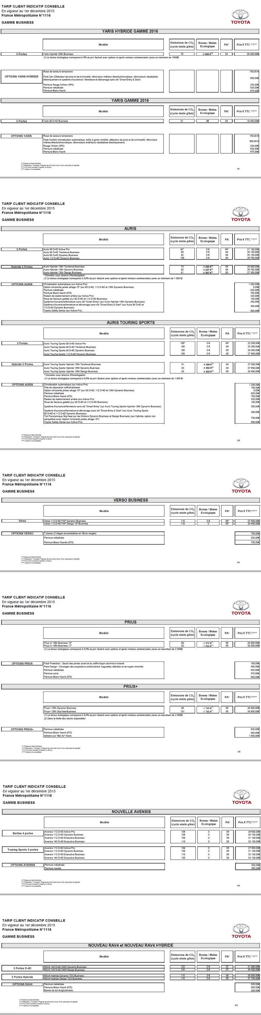 Nouveau Tarif Toyota 5978852015nouveautarifToyota