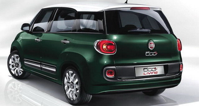 Fiat 500 L Living : la 5+2 places la plus compactes du marché  602418Fiat500LLiving8