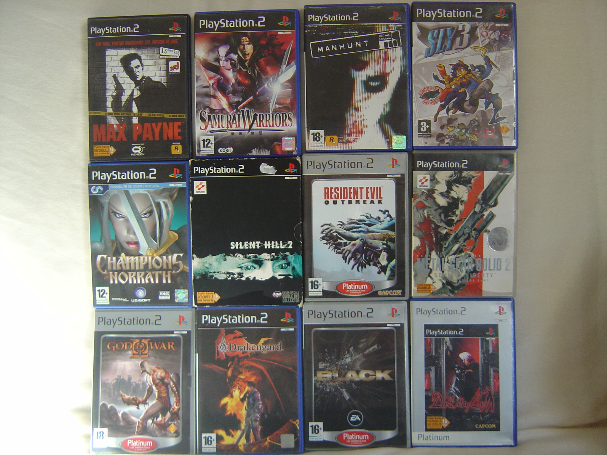 Lot De 2 Jeux PS2 – Ghost In The Shell Et Tekken 5, Bon état