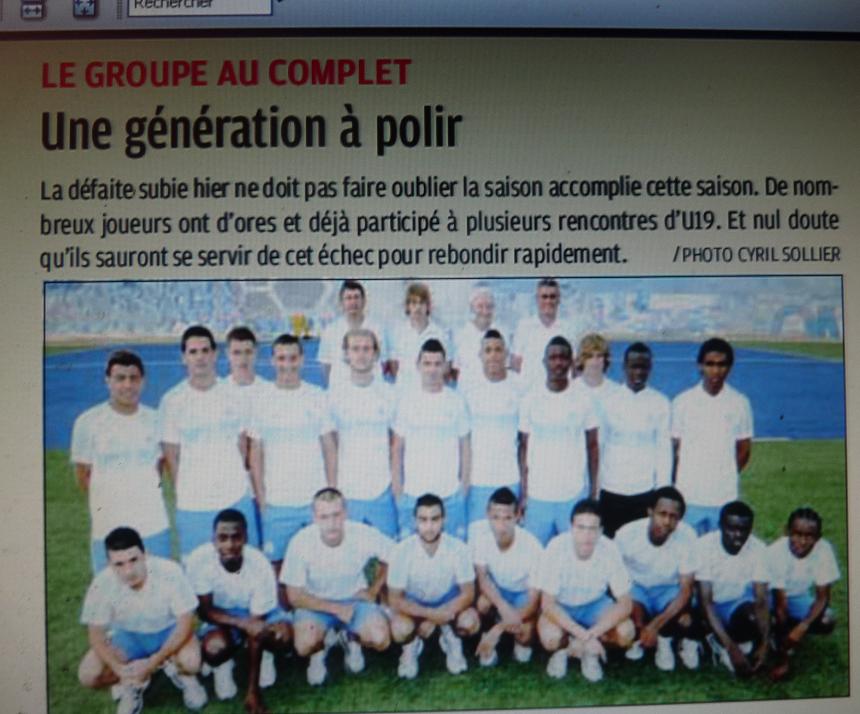 OM // ALLEZ LES JEUNES U17 613655P1170826