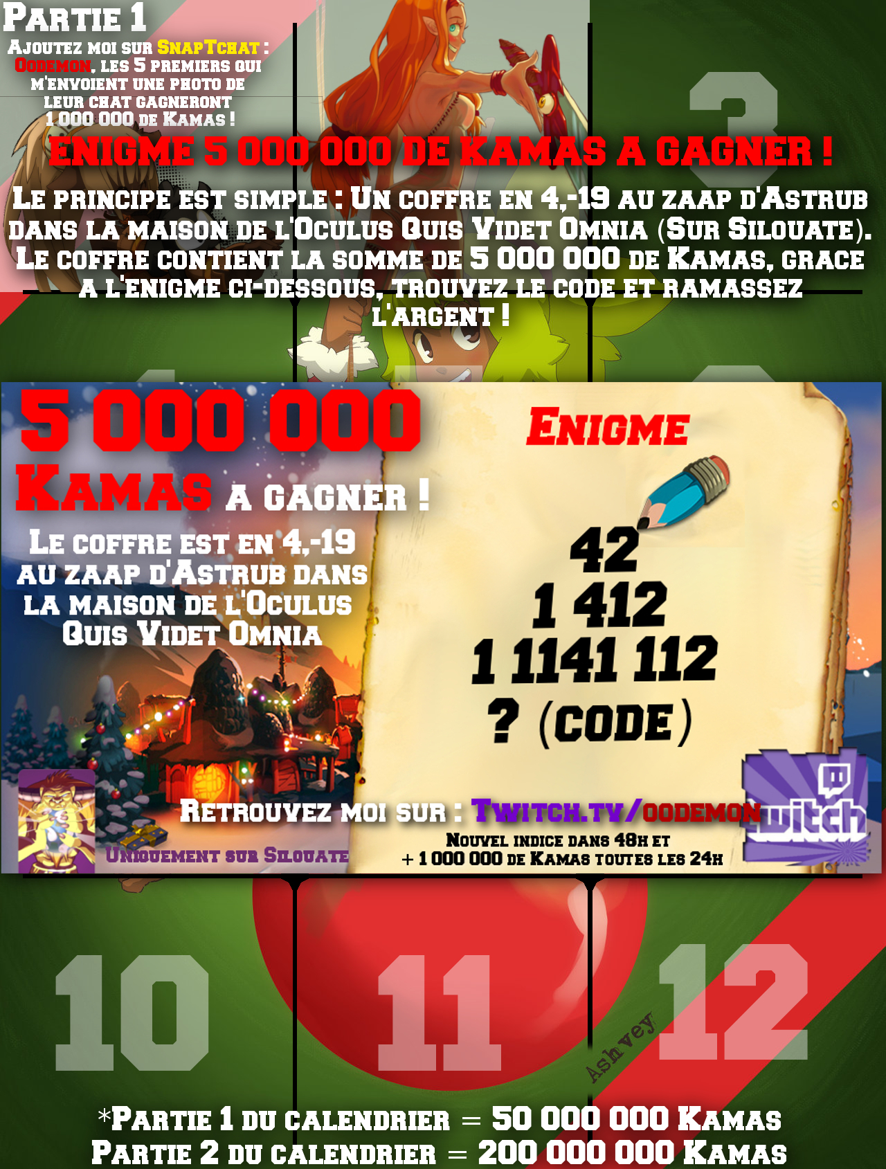 GRAND calendrier de l'avent de Oodemon ! 626906932