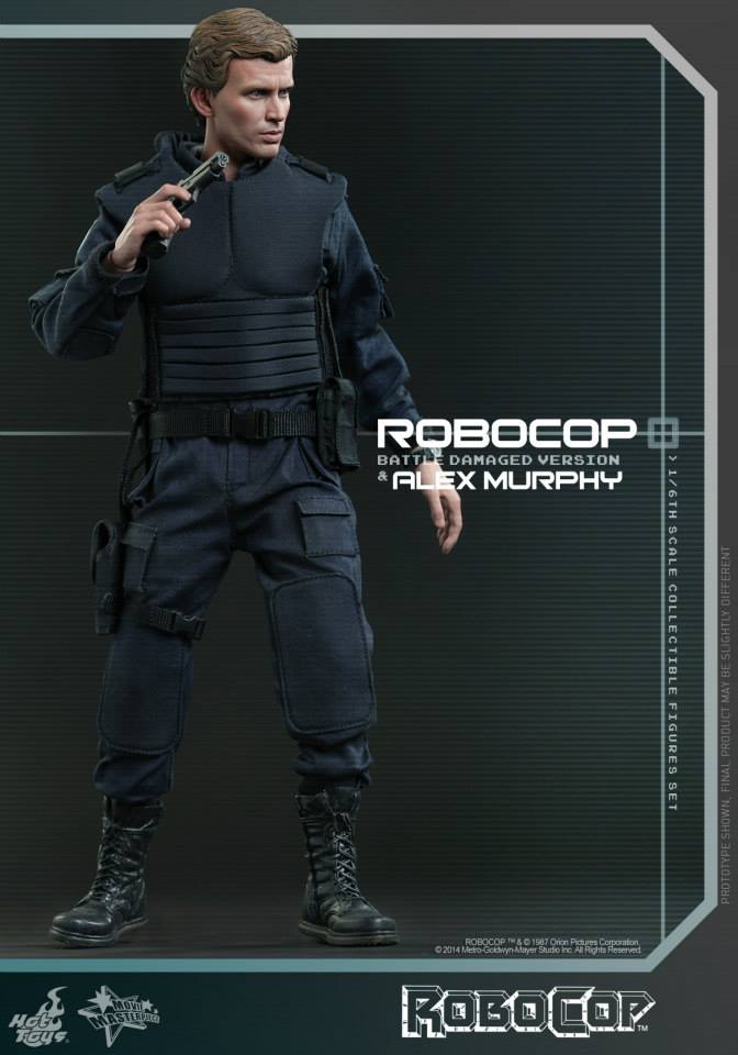 HOT TOYS - Robocop (Battle Damaged Version) & Alex Murphy 638642204