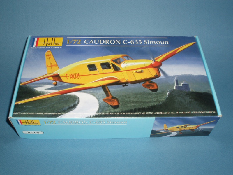 CAUDRON C-635 Simoun  (version Air Bleu). 1936  Heller 1/72. 642647airfix106