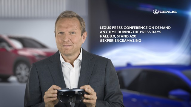 Lexus Inaugure Une Nouvelle Approche Radicale De La Conférence De Presse Au Salon De Francfort 644913messetrailerstill4ohnecap