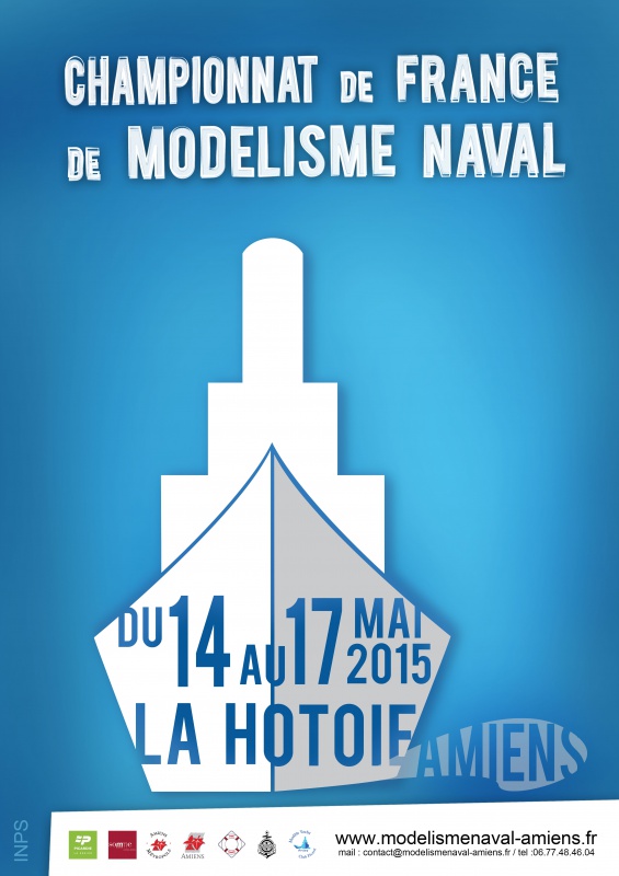 Championnat de France de Maquettes navigantes Amiens 14 au 17 Mai 15 649349AfficheChampionnatdfinitif
