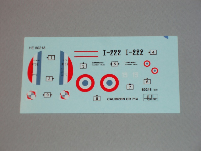 [1/72] CAUDRON CR 714 C1 CYCLONE Réf 80218 651271P1010050