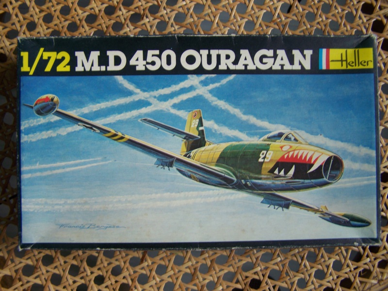 DASSAULT MD 450 OURAGAN 1/72ème Réf 201 6521861002569