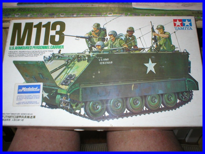 M 113 US ARMOURED PERSONNEL CARRIER 1/35 TAMIYA 652776100800x600