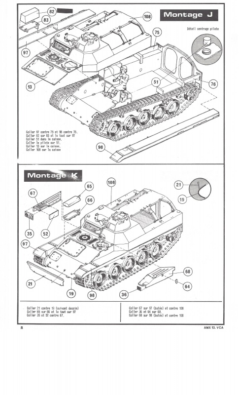 AMX 13 VCA 1/35ème Réf L 786 656076VCA008