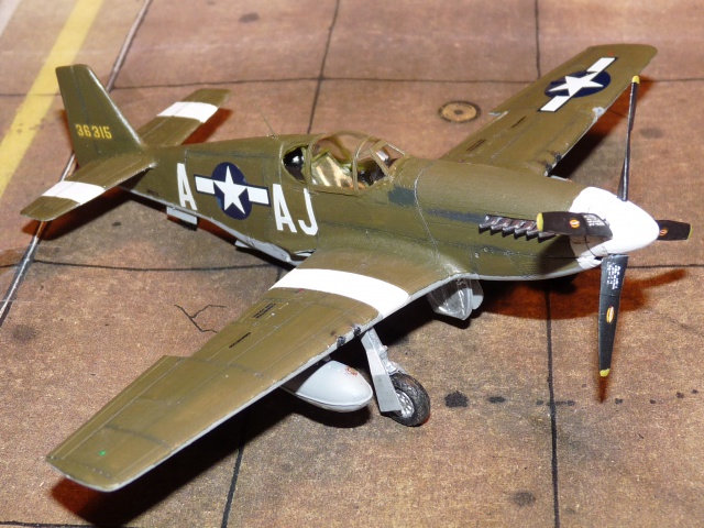 P 51 B Mustang Ding Hao Major J HOWARD 354 Fighter Group  661393F004