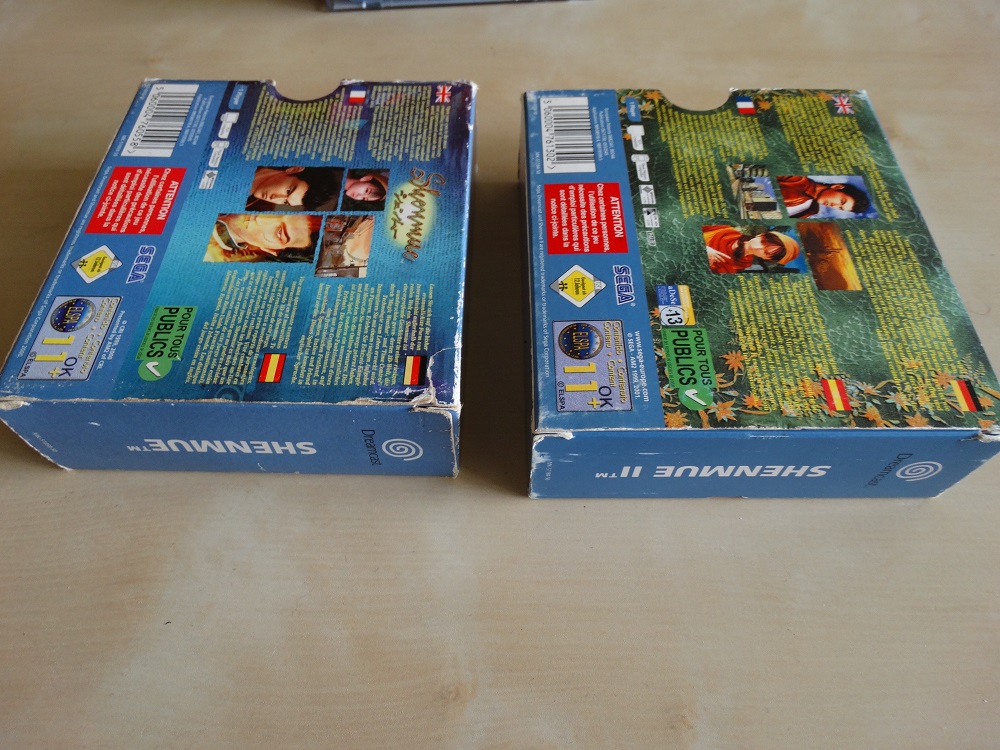 shenmue 1 et shenmue 2  pour 100€ fdpin [VENDU] 662433DSC01017