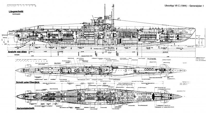 U-Boot U-47 avec intérieur [Revell 1/125°] de philiparus 667500underseeboottypviic