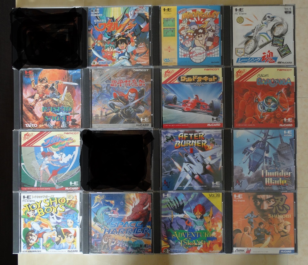 [VEND] lot de 14 jeux pour Coregrafx baisse a 160 € fdpin 668614DSC02044