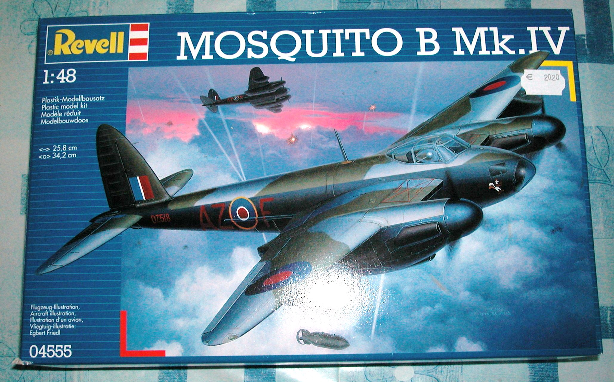 mosquito MK.IV revell 1/48 668954MosquitoBMkIVrevell148