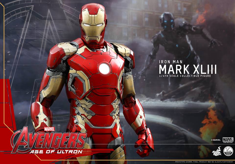 HOT TOYS - Avengers: Age of Ultron - Mark XLIII 1/4th scale 670935118