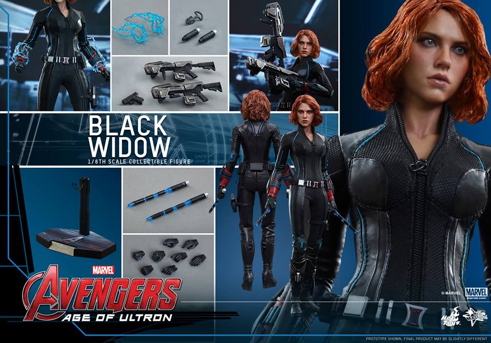 HOT TOYS - Avengers: Age of Ultron - Black Widow 671080116