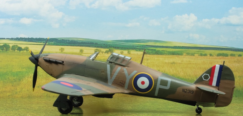 Hurricane MkI Airfix 72 Fabric Wing 677691IMG7812