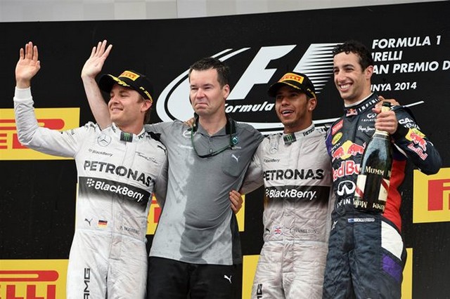 F1 GP d'Espagne 2014 : Victoire Lewis Hamilton 6778682014nicorosberglewishamilton