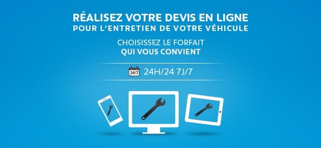 Réseau Peugeot : Généralisation De La Prise De Rendez-vous Et Du Devis En Ligne Pour L'Après-vente 681317630x291rdvenlignev5